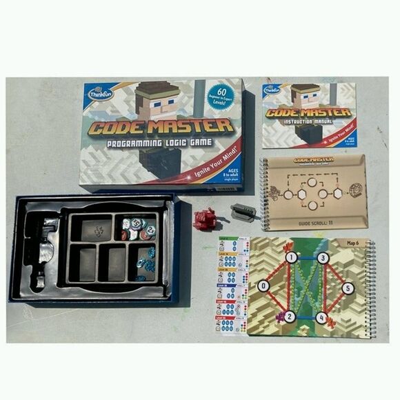 ThinkFun CODE MASTER Programming Logic Puzzle Game. - Picture 2 of 2